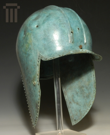 Bronze Illyrian helmet