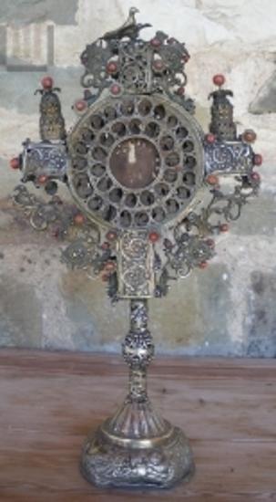 Woodcut Sanctification cross