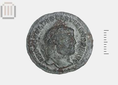 Χάλκινο νόμισμα Διοκλητιανού από το Ζερβοχώρι