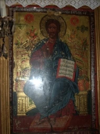 Χριστός Παντοκράτωρ ένθρονος