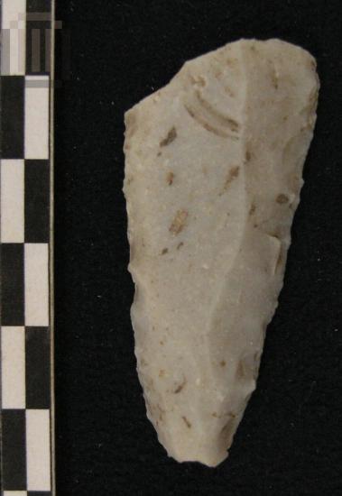 Double laterally retouched blade