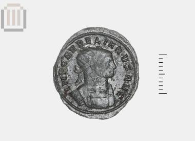 Χάλκινο νόμισμα Αυρηλιανού από το Ζερβοχώρι