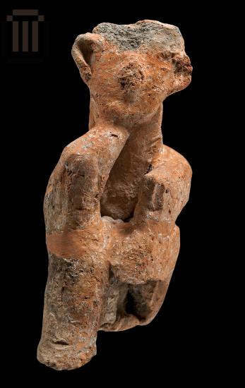 Sitting figurine of ‘Thinker’ type