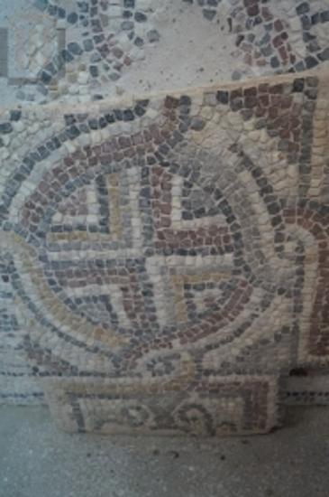 Τμήμα επιδαπέδιου ψηφιδωτού