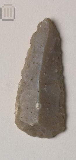 End-scraper on blade