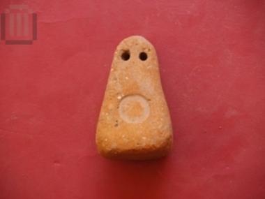 Pyramidal loom weight