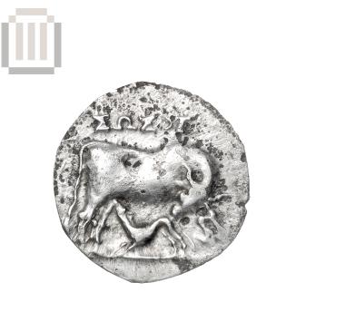 Αργυρή δραχμή Απολλωνίας από την Ελέα