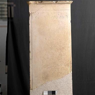 Inscribed funerary stele