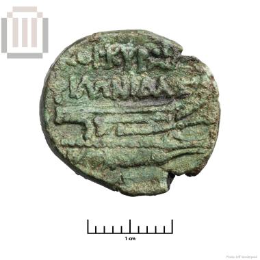 Bronze coin of Corcyra from Mastilitsa