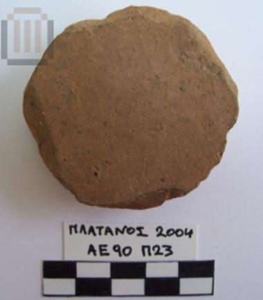 Round sherd disk