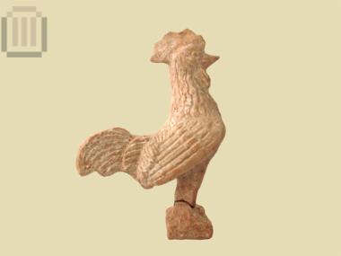 Cock figurine