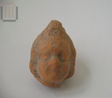Head of a figurine of a boy