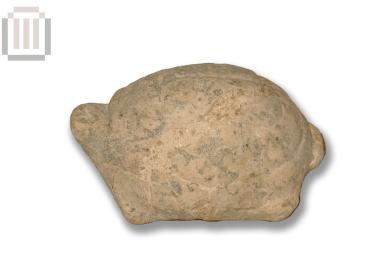 Clay figurine of a turtle