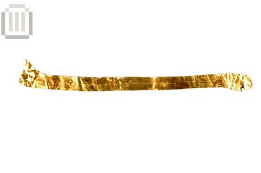 Gold circumcised foil from Ambracia