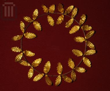 Gold wreath