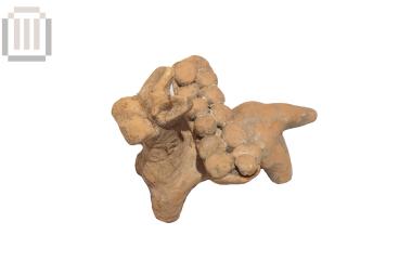 Clay model of a horse