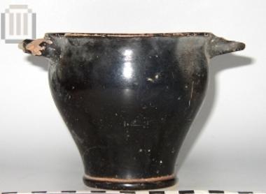 Attic black-glazed skyphos