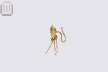 Gold earring from the Igoumenitsa Museum plot