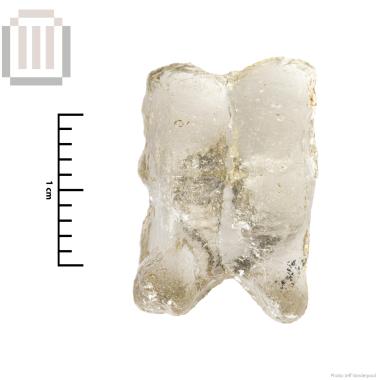 Γυάλινος αστράγαλος από το Φράγμα Καλαμά