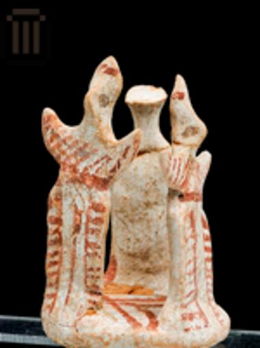 Group of three figures
