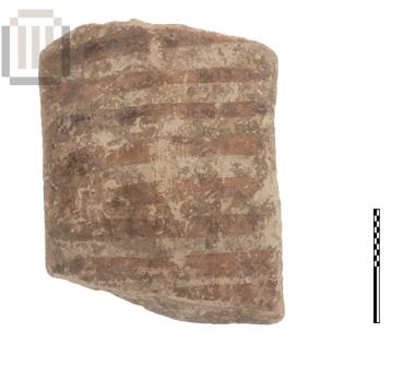 Τμήμα λαβής πήλινου αγγείου από τα Μαυρομαντίλια Προδρομίου