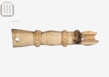Part of a bone bagpipe from Avlotopos