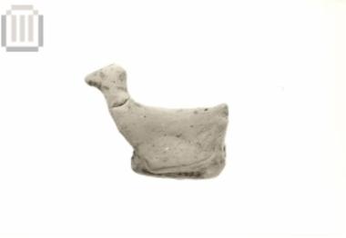 Clay bird figurine from Gitana