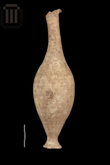 Πήλινο μυροδοχείο από το Φράγμα Καλαμά