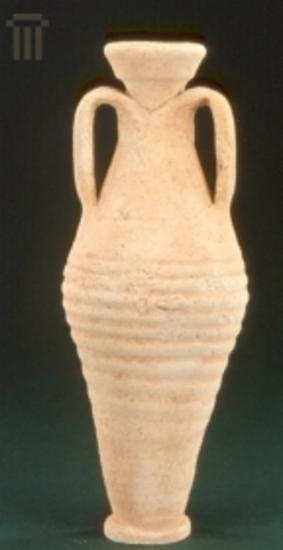 Small clay amphora from the Igoumenitsa Museum plot