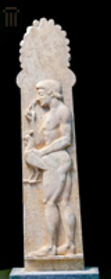 Ανθεμωτή επιτύμβια στήλη