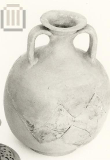 Clay amphora from Kefalochori