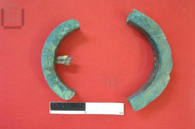 Τμήμα χάλκινου κυκλικού αντικειμένου από το Προδρόμι