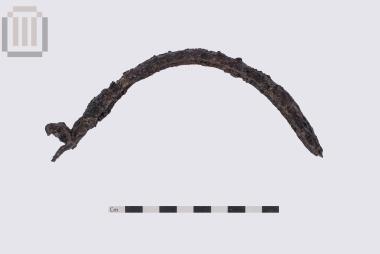 Iron strigil from Kephalochori