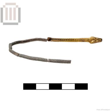 Silver gold plated ornament from Mastilitsa