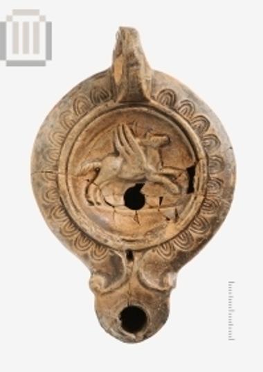 Clay lamp from Mazarakia