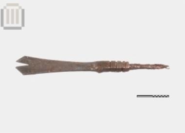 Iron spatula from the Kalamas river dam