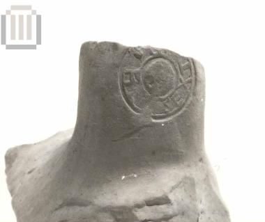 Part of a stamped amphora handle from Doliani