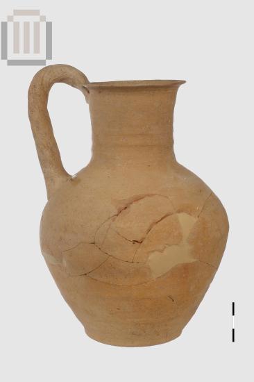 Clay oinochoe from Doliani