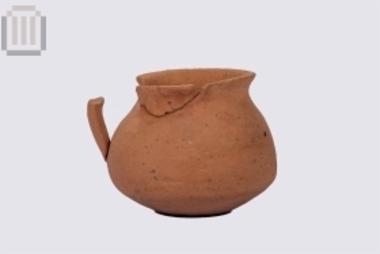 Clay chytroid vase from Paramythia