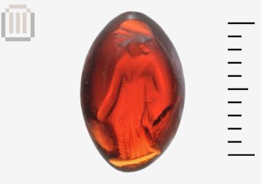 Semi-precious ring gem from Dymokastro