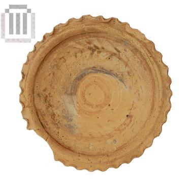 Clay plate from Kephalochori