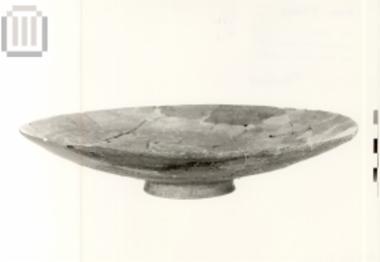 Clay plate from Kefalochori