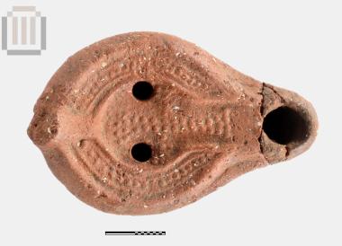 Πήλινος λύχνος από το Ζερβοχώρο