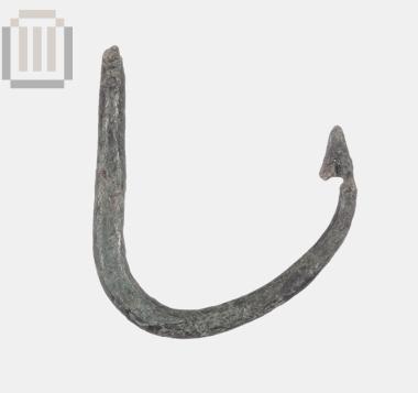 Bronze fishing hook from Dymokastro