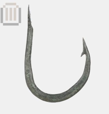 Bronze fishing hook from Dymokastro