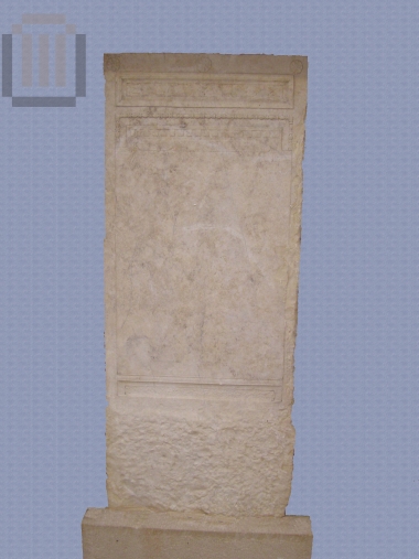 Inscribed grave stele