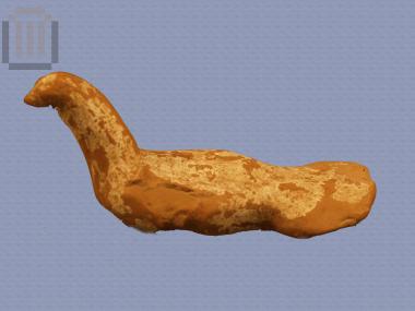 Clay-figurine of a dove