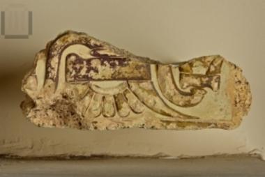 Fragment of terracotta antefix