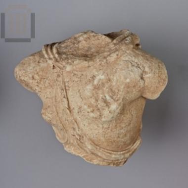 Torso of running woman