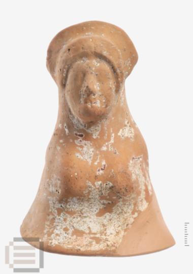 Bust of a female figure